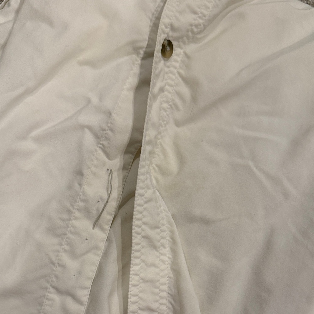 Columbia Ivory Button-Up Short Sleeve Shirt - Picture 2 of 4